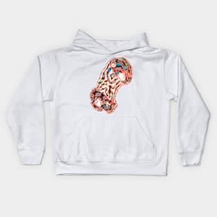 Melting Skull Kids Hoodie